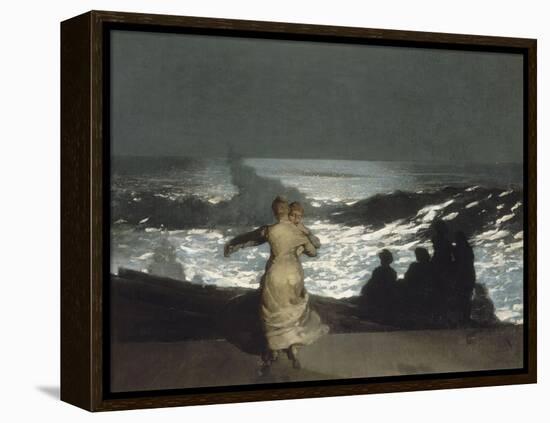 Nuit d'été-Winslow Homer-Framed Premier Image Canvas