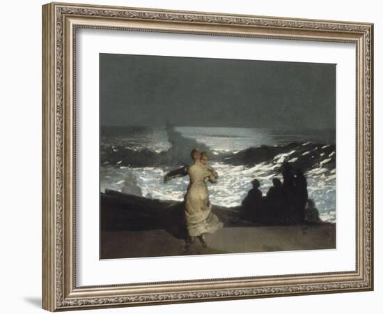 Nuit d'été-Winslow Homer-Framed Giclee Print