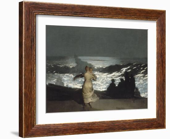 Nuit d'été-Winslow Homer-Framed Giclee Print