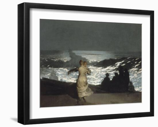Nuit d'été-Winslow Homer-Framed Giclee Print