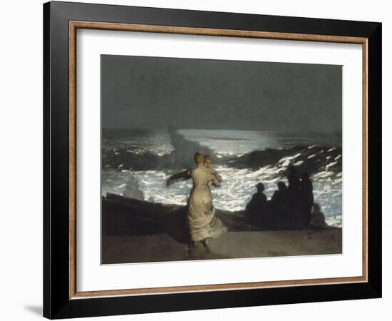 Nuit d'été-Winslow Homer-Framed Giclee Print