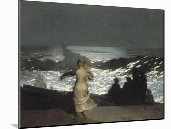 Nuit d'été-Winslow Homer-Mounted Giclee Print
