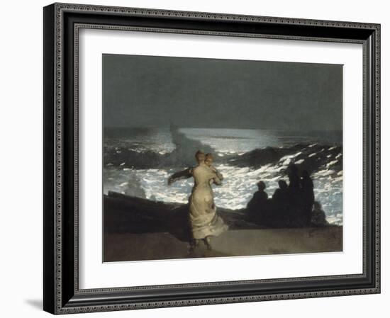 Nuit d'été-Winslow Homer-Framed Giclee Print