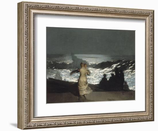 Nuit d'été-Winslow Homer-Framed Giclee Print