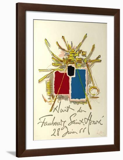 Nuit Du Fg Saint Honoré-Georges Mathieu-Framed Collectable Print