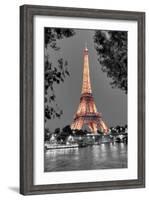 Nuit sur la Seine-Alan Blaustein-Framed Photographic Print