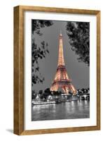 Nuit sur la Seine-Alan Blaustein-Framed Photographic Print