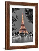 Nuit sur la Seine-Alan Blaustein-Framed Photographic Print