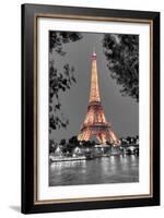 Nuit sur la Seine-Alan Blaustein-Framed Photographic Print