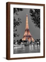 Nuit sur la Seine-Alan Blaustein-Framed Photographic Print