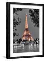 Nuit sur la Seine-Alan Blaustein-Framed Photographic Print