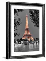 Nuit sur la Seine-Alan Blaustein-Framed Photographic Print
