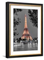 Nuit sur la Seine-Alan Blaustein-Framed Photographic Print