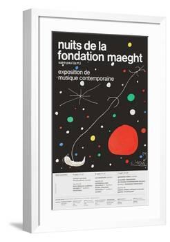 Nuits de la Fondation-Joan Miro-Framed Collectable Print