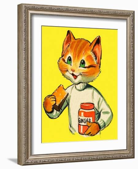 Num Num and His Funny Family-Gordon Hutchings-Framed Giclee Print