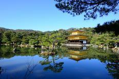 Kinkakuji Temple (The Golden Pavilion) in Kyoto, Japan-num_skyman-Framed Photographic Print