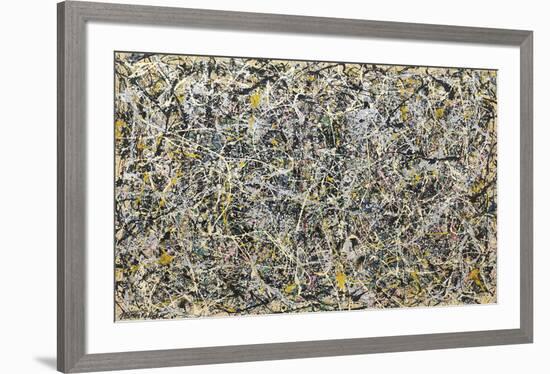 Number 1, 1949, 1949-Jackson Pollock-Framed Art Print