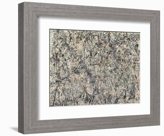 Number 1, 1950 (Lavender Mist), 1950-Jackson Pollock-Framed Art Print