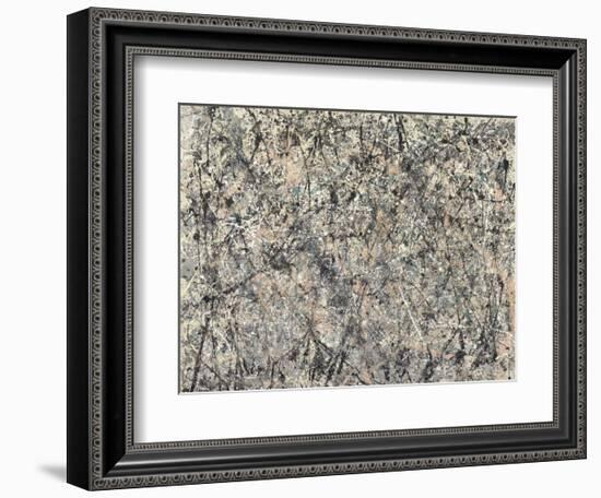 Number 1, 1950 (Lavender Mist), 1950-Jackson Pollock-Framed Art Print