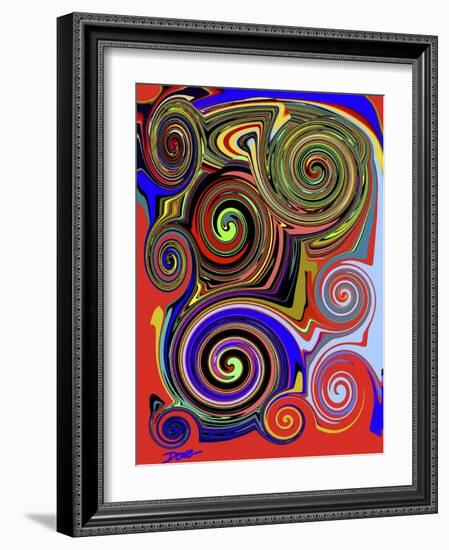 Number 102-Diana Ong-Framed Giclee Print
