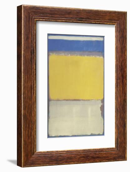 Number 10-Mark Rothko-Framed Art Print