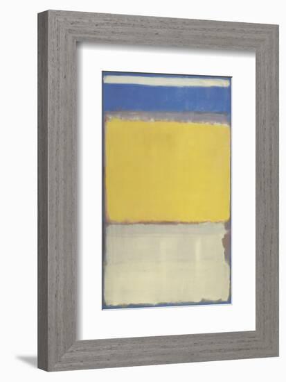 Number 10-Mark Rothko-Framed Art Print