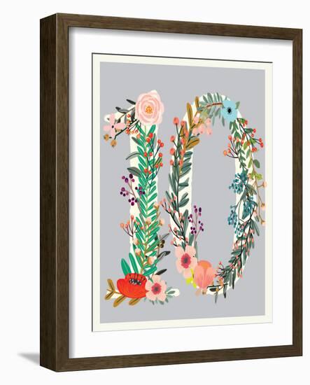 Number 10-Kindred Sol Collective-Framed Art Print