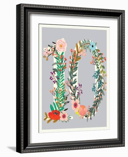 Number 10-Kindred Sol Collective-Framed Art Print