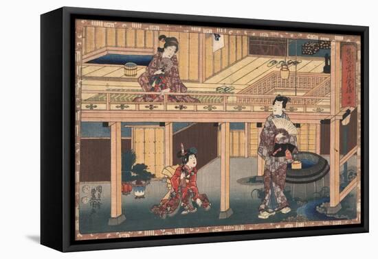 Number 14-Utagawa Toyokuni-Framed Premier Image Canvas