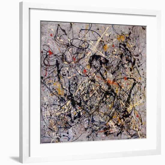 Number 18, 1950-Jackson Pollock-Framed Art Print