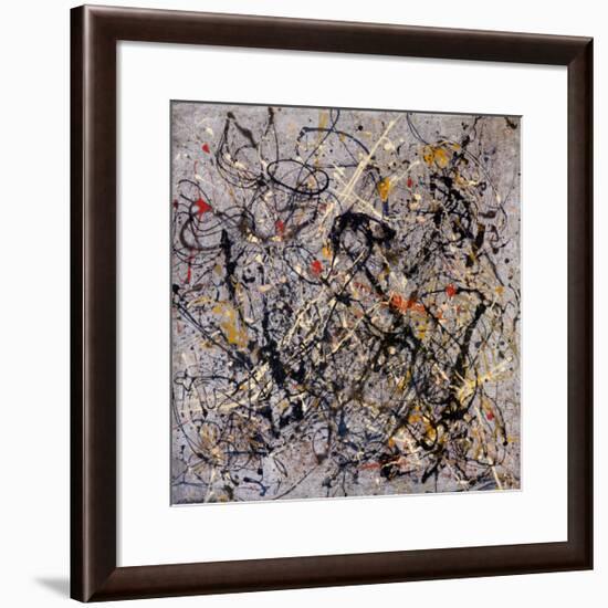 Number 18, 1950-Jackson Pollock-Framed Art Print