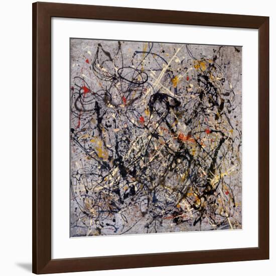 Number 18, 1950-Jackson Pollock-Framed Art Print