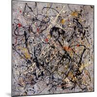 Number 18, 1950-Jackson Pollock-Mounted Art Print