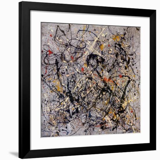 Number 18, 1950-Jackson Pollock-Framed Art Print