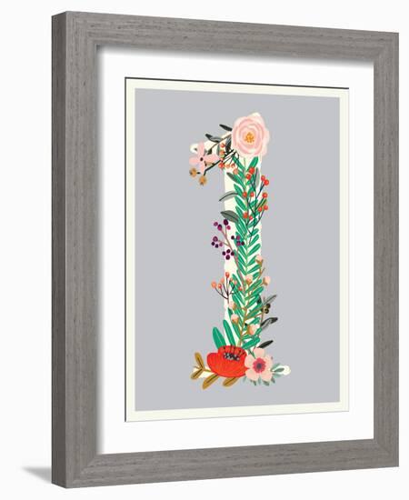 Number 1-Kindred Sol Collective-Framed Art Print