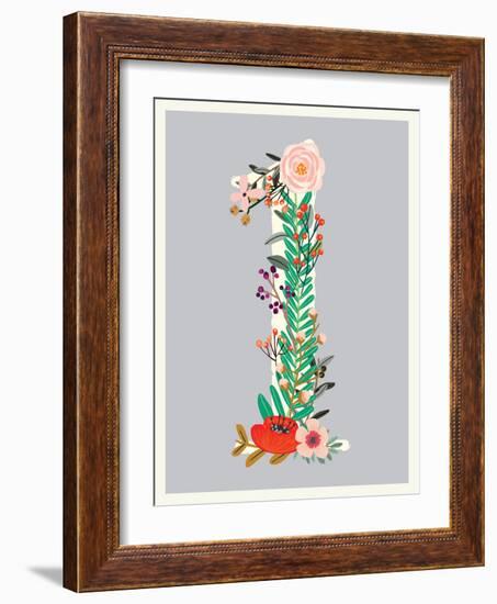 Number 1-Kindred Sol Collective-Framed Art Print