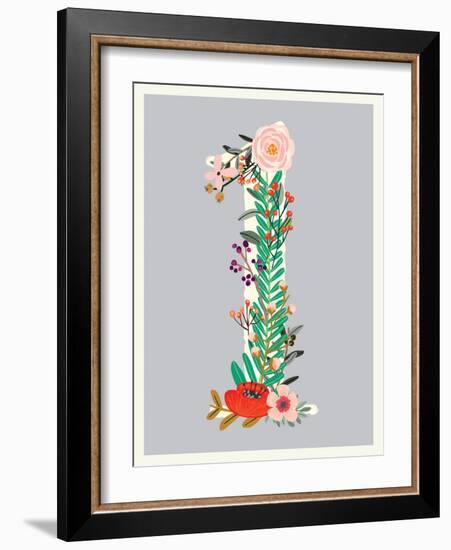 Number 1-Kindred Sol Collective-Framed Art Print