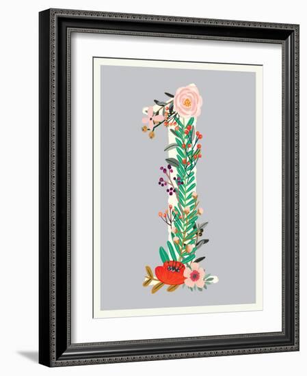 Number 1-Kindred Sol Collective-Framed Art Print