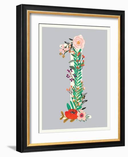 Number 1-Kindred Sol Collective-Framed Art Print