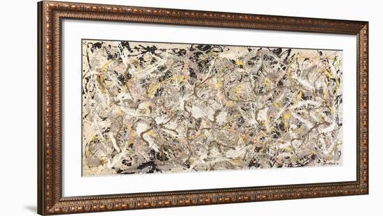 Number 27 (1950)-Jackson Pollock-Framed Art Print