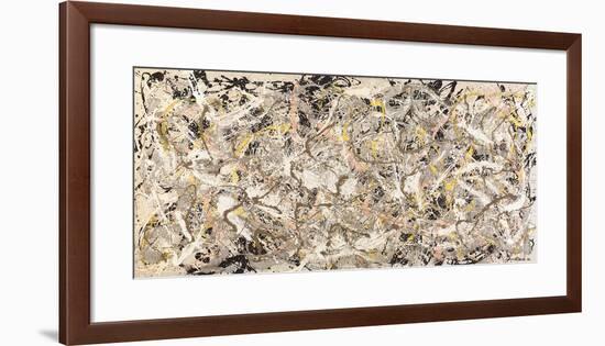 Number 27 (1950)-Jackson Pollock-Framed Art Print