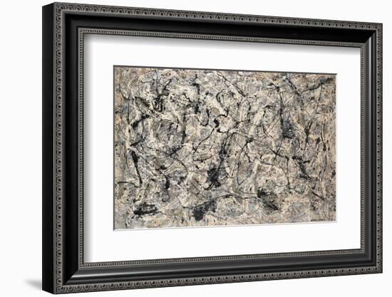 Number 28, 1950-Jackson Pollock-Framed Art Print