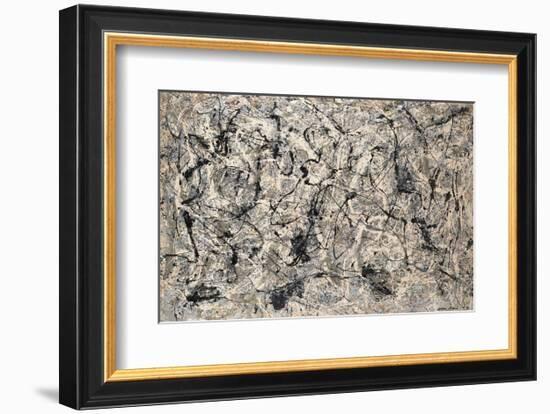 Number 28, 1950-Jackson Pollock-Framed Art Print