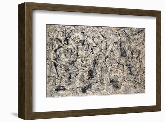 Number 28, 1950-Jackson Pollock-Framed Art Print