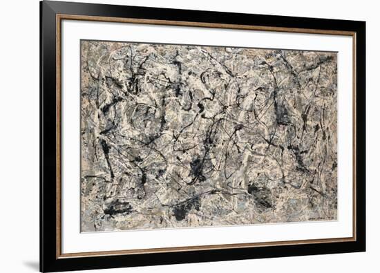 Number 28, 1950-Jackson Pollock-Framed Art Print