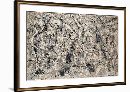 Number 28, 1950-Jackson Pollock-Framed Art Print