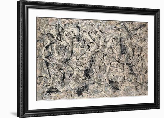 Number 28, 1950-Jackson Pollock-Framed Art Print