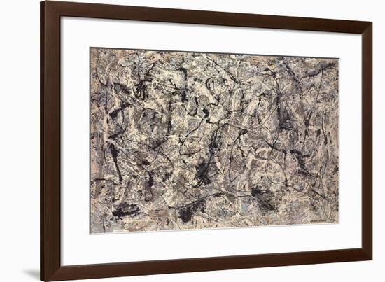 Number 28-Pollock Jackson-Framed Art Print