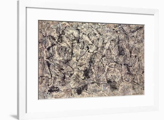 Number 28-Pollock Jackson-Framed Art Print