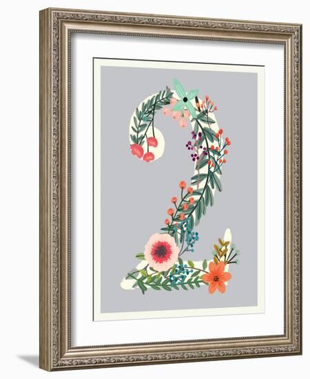 Number 2-Kindred Sol Collective-Framed Art Print